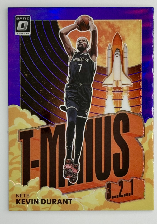 Kevin Durant - Prizm Purple - T-Minus 3,2,1