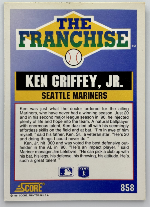 Ken Griffey Jr. The Franchise